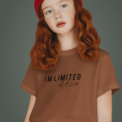 Mädchen T-Shirt "I'm Limited Edition"